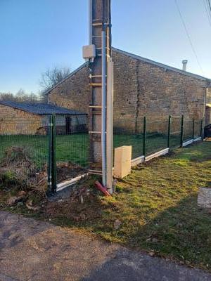 Réalisation d'une clôture 